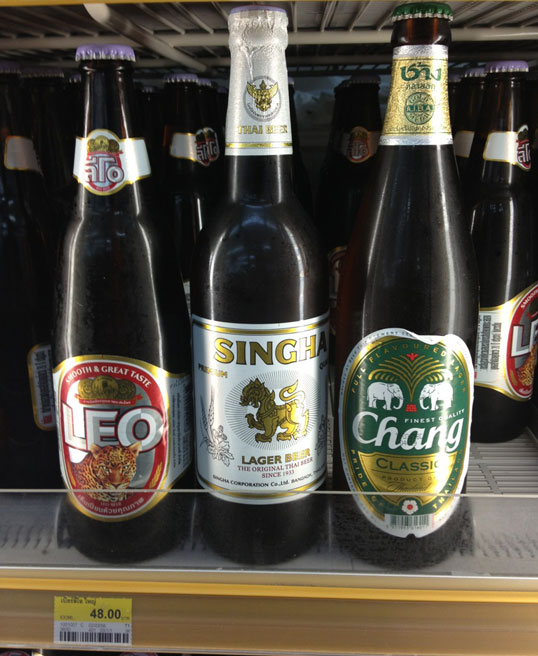 Beer Prices in Thailand